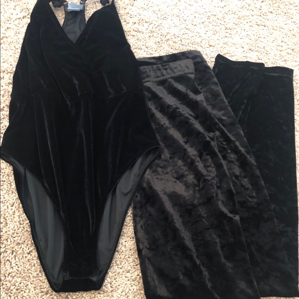 Velvet lounge wear set from Nordstrom